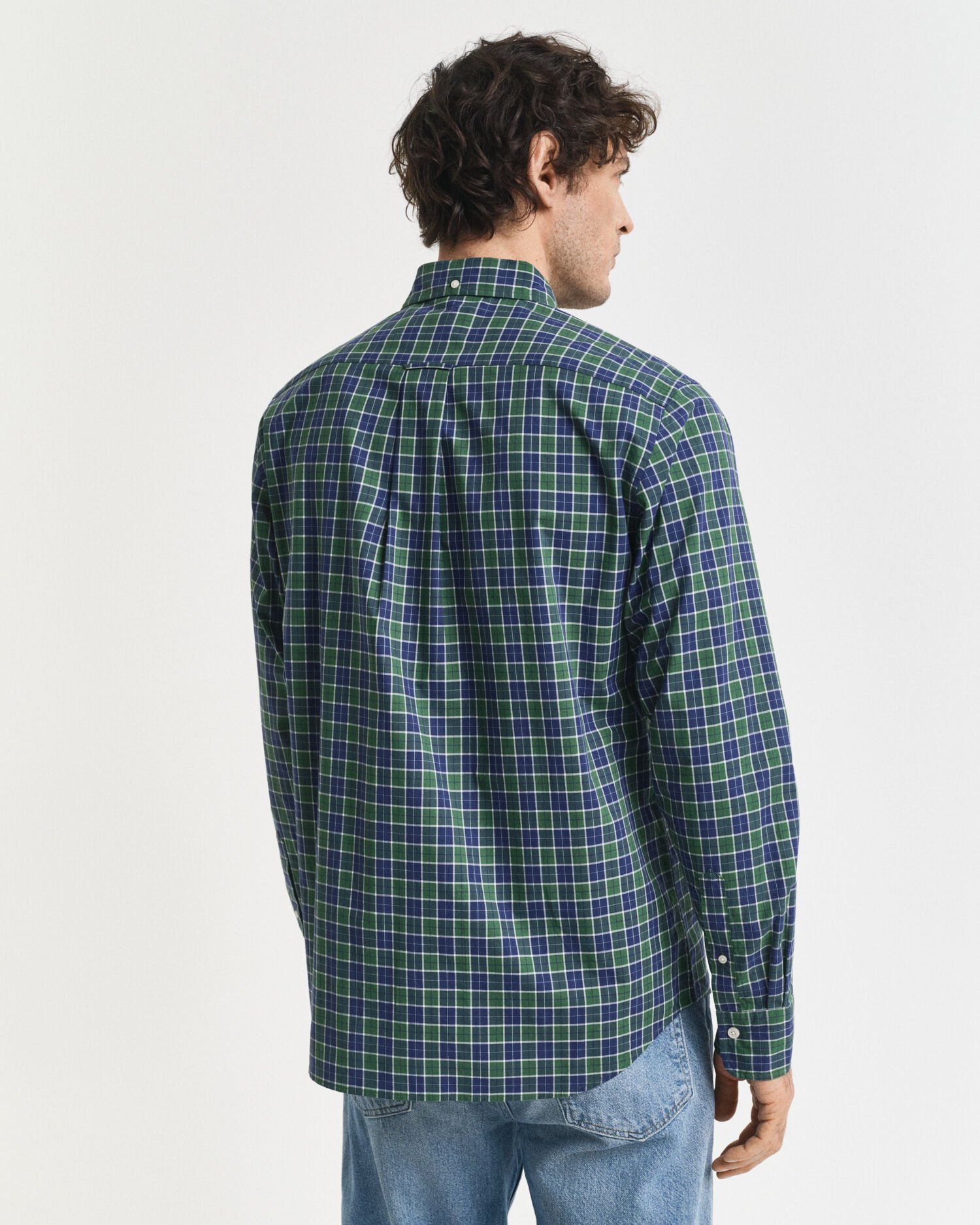 Regular Fit Checked Classic Poplin Shirt
