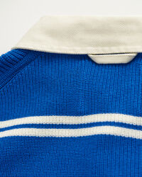 Gerippter Rugger aus Baumwolle