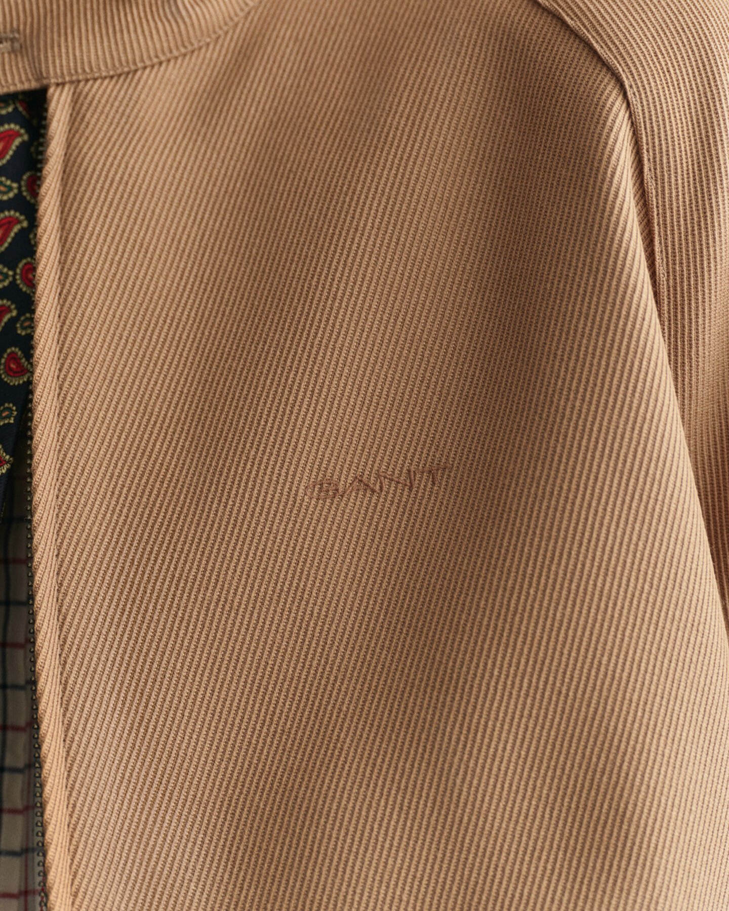 Harrington Jacke aus Wollgemisch