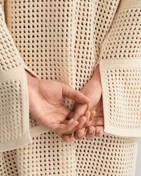 Lochstrick Rugger Kleid