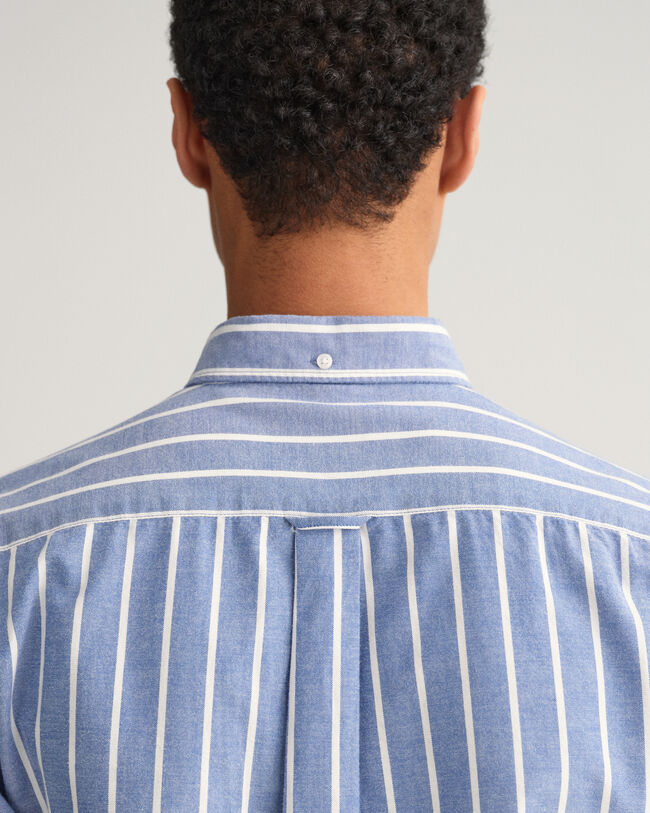 Regular Fit Oxford-Hemd mit breiten Streifen