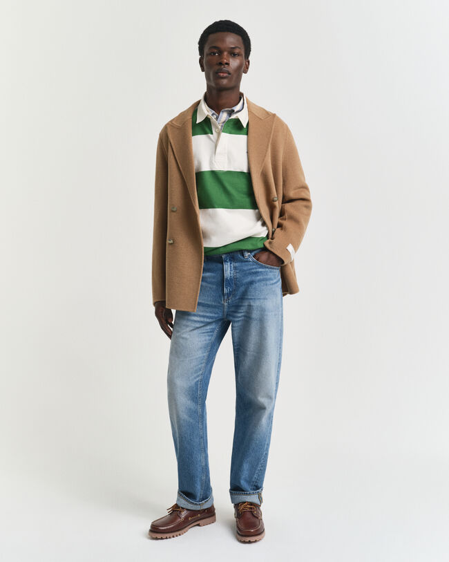 Heavy Rugger mit Blockstreifen