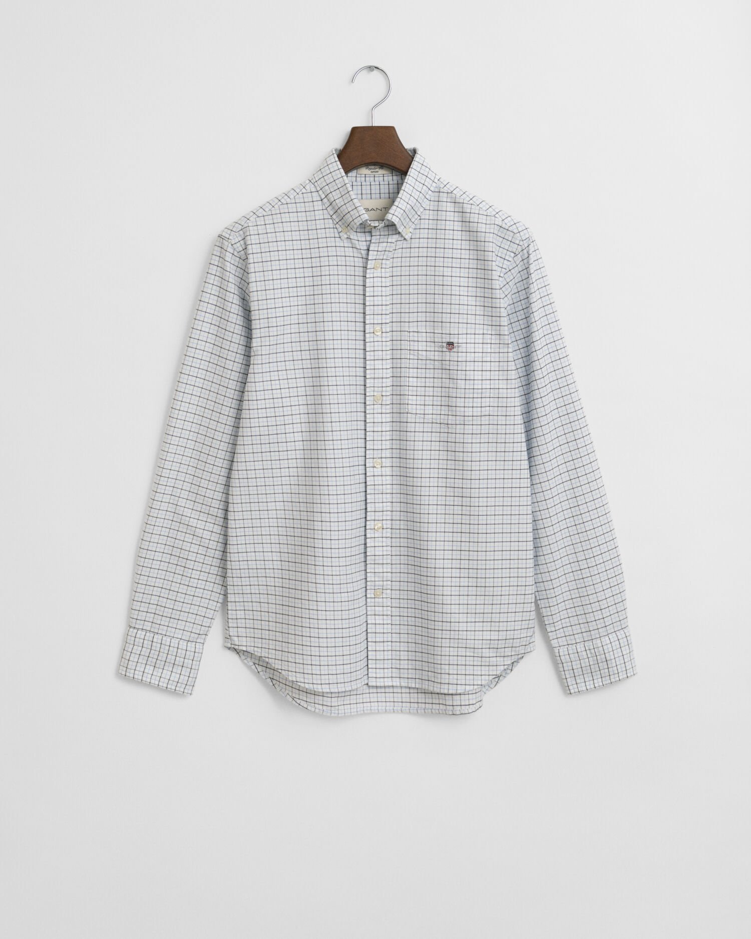 Regular Fit Tattersall Classic Oxford-Hemd