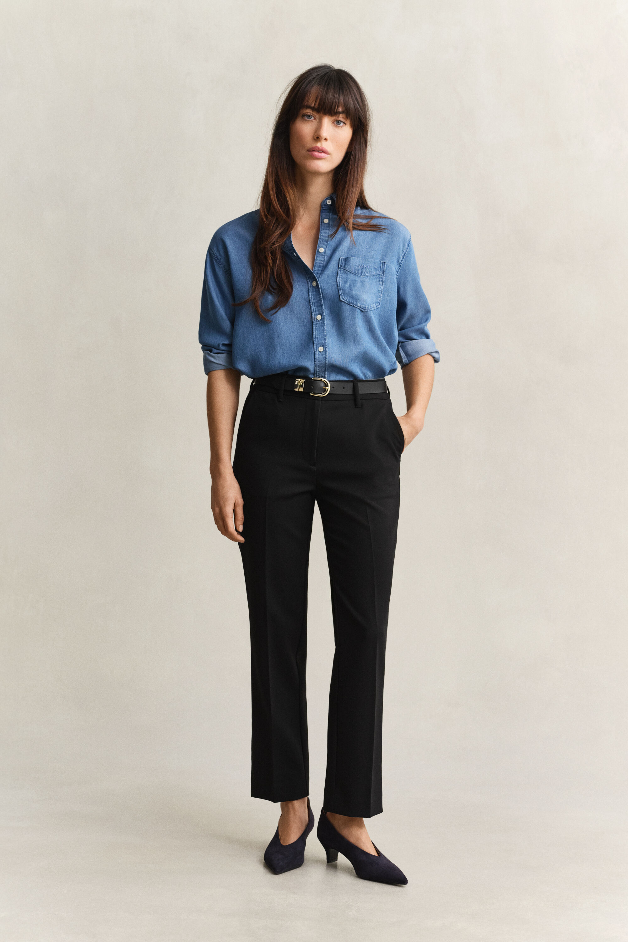 Pantalon habillé coupe slim