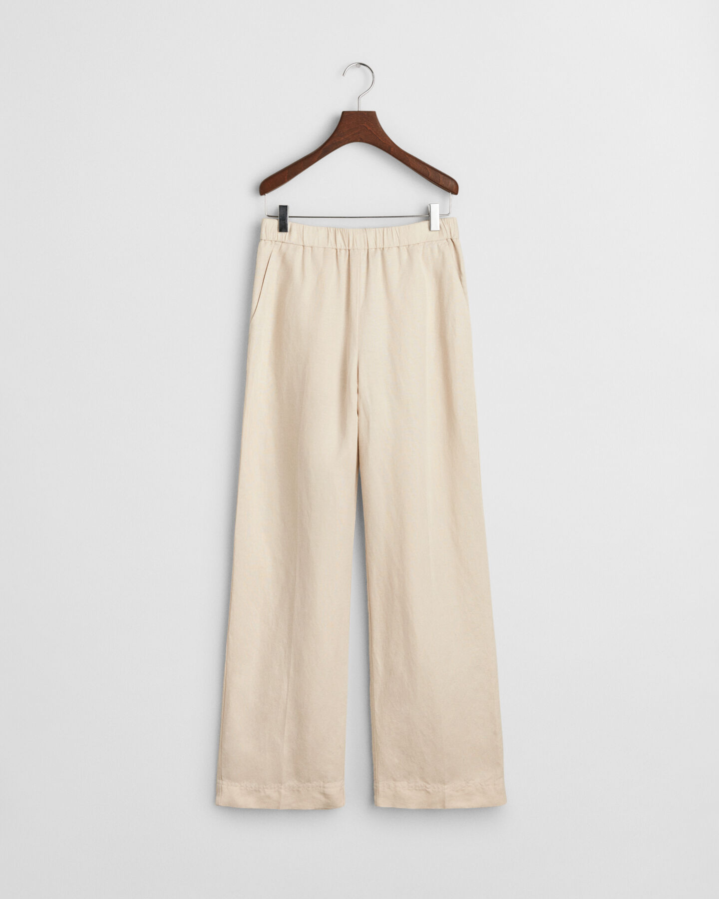Relaxed Fit Leinenmix Pull-On Hose