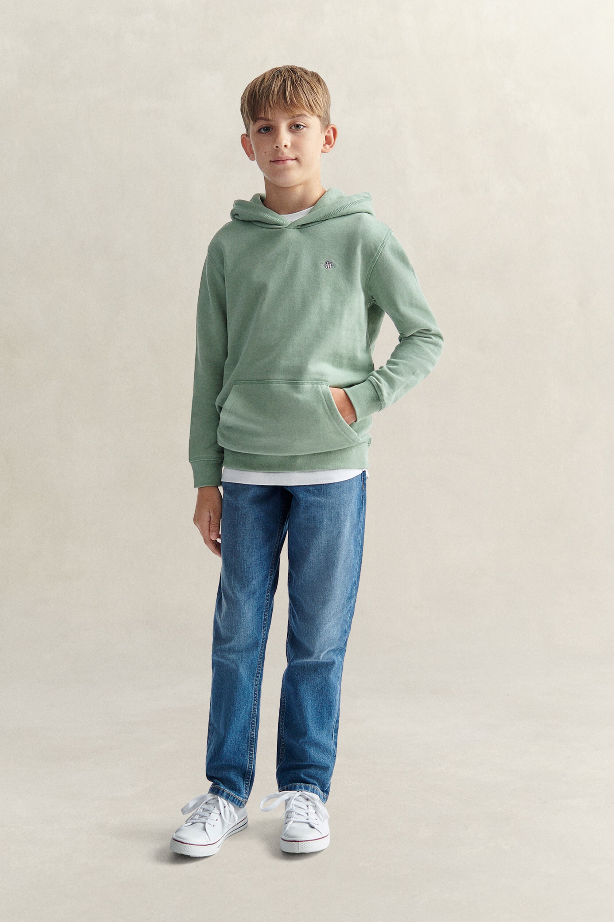 Felpa con cappuccio Shield Teens