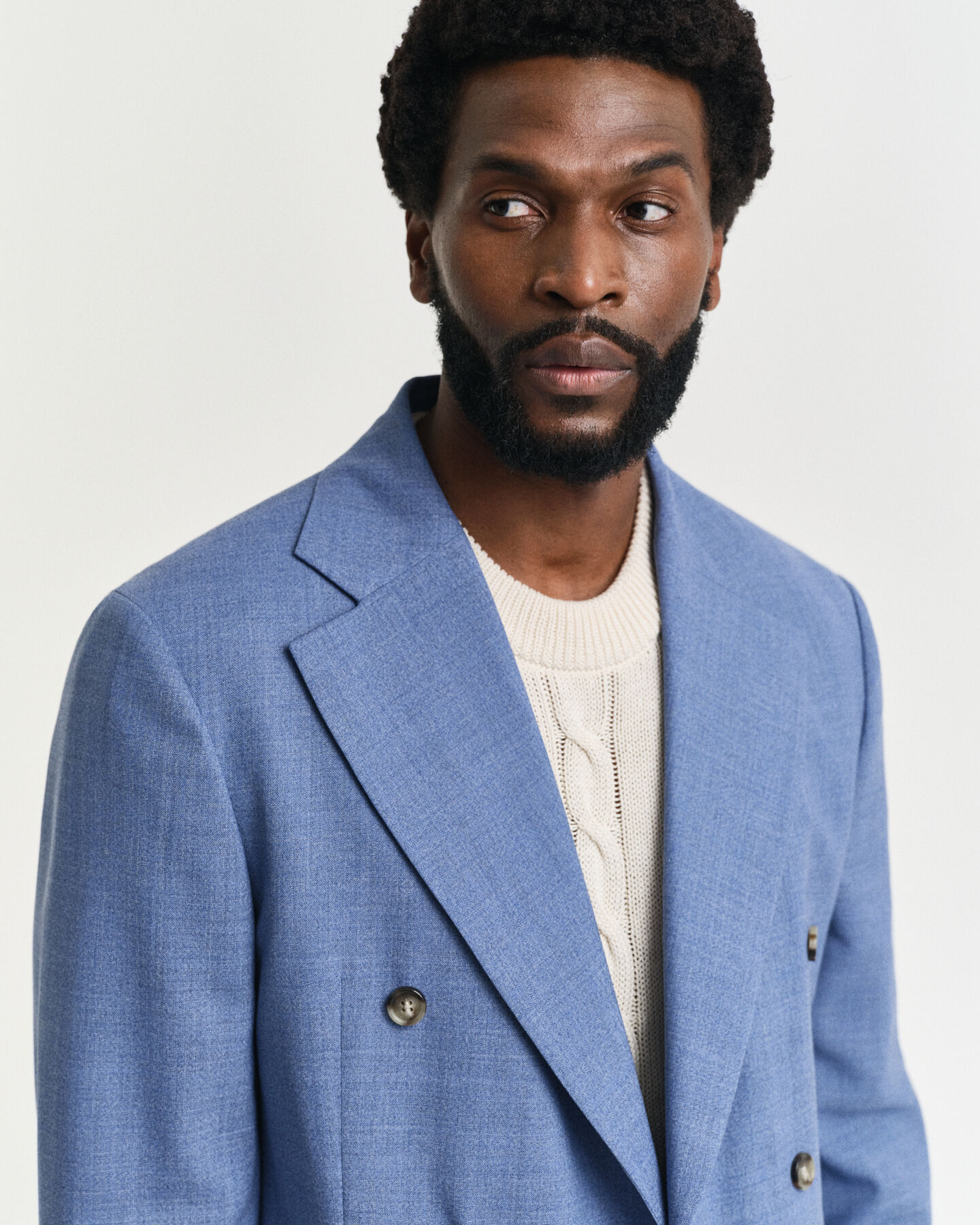 Relaxed Fit Anzugsakko aus Moulin&eacute;-Wolle