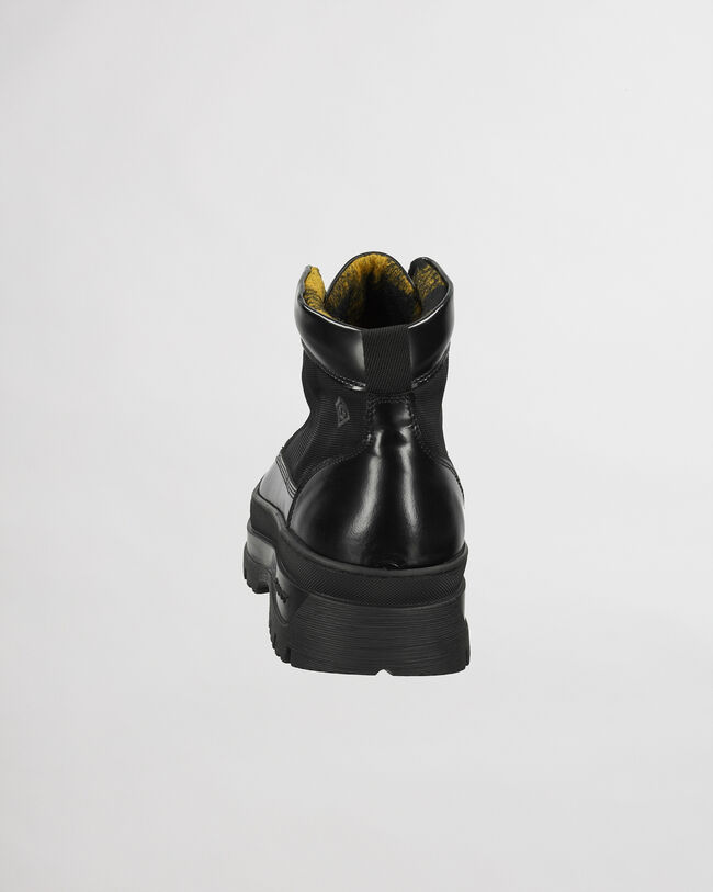 Mittelhoher St Grip Schn&uuml;rstiefel