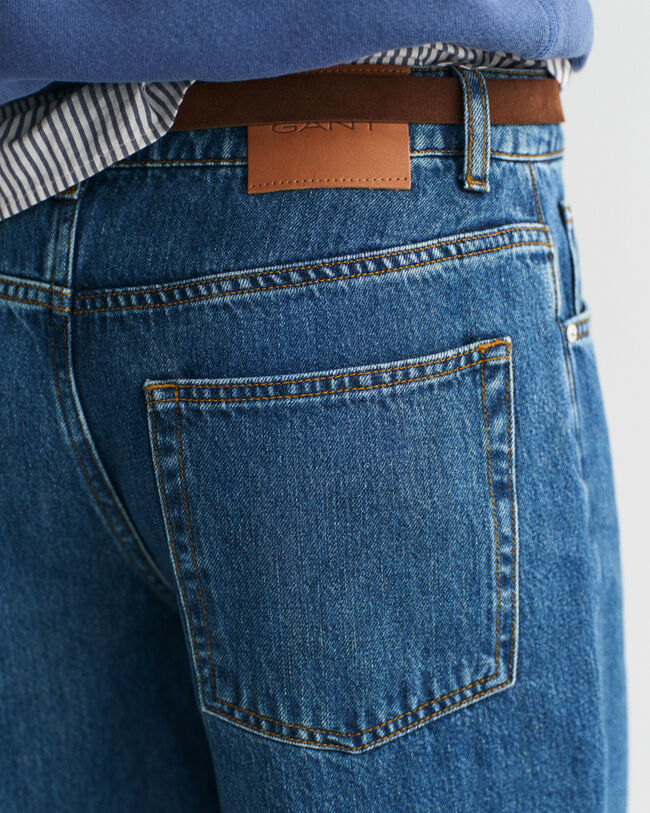 Relaxed Fit Stretch Jeans