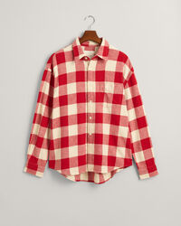 Strukturiertes Oversized Buffalo Checked Hemd