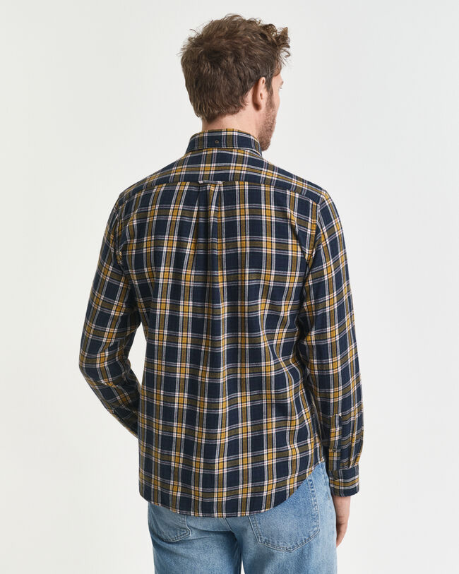 Regular Fit Windblown Flannel Hemd mit Karomuster