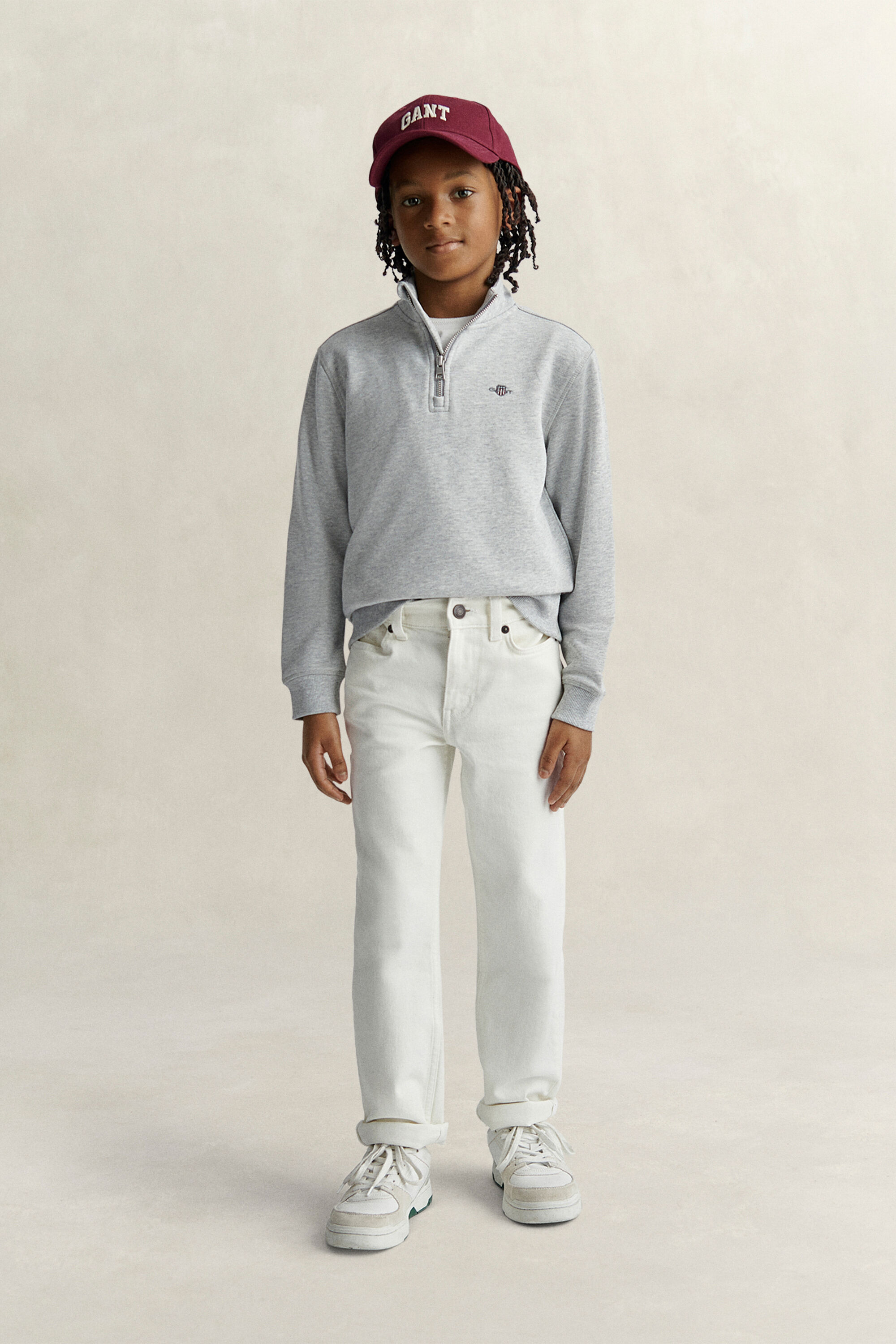 Teen Boys Shield Half-Zip Sweatshirt