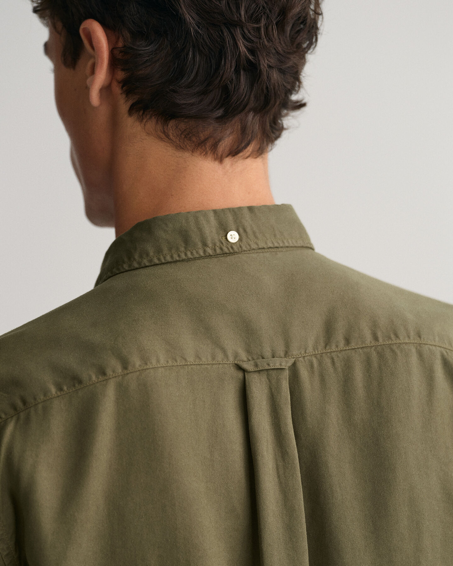 Regular Fit Lyocell Hemd in St&uuml;ckf&auml;rbung