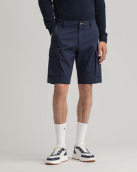 Relaxed Fit Cargoshorts aus Twill