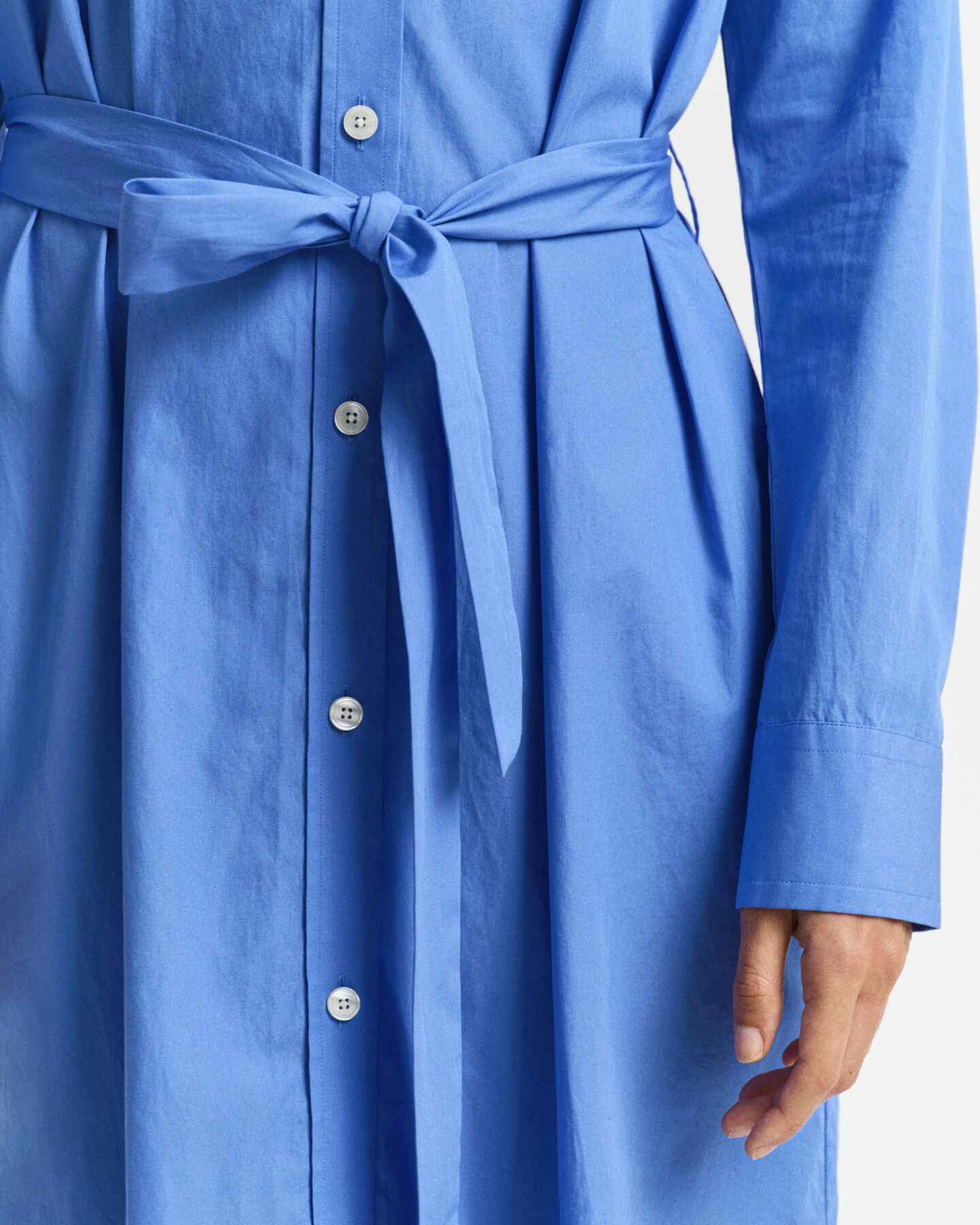 Popeline Hemdblusenkleid