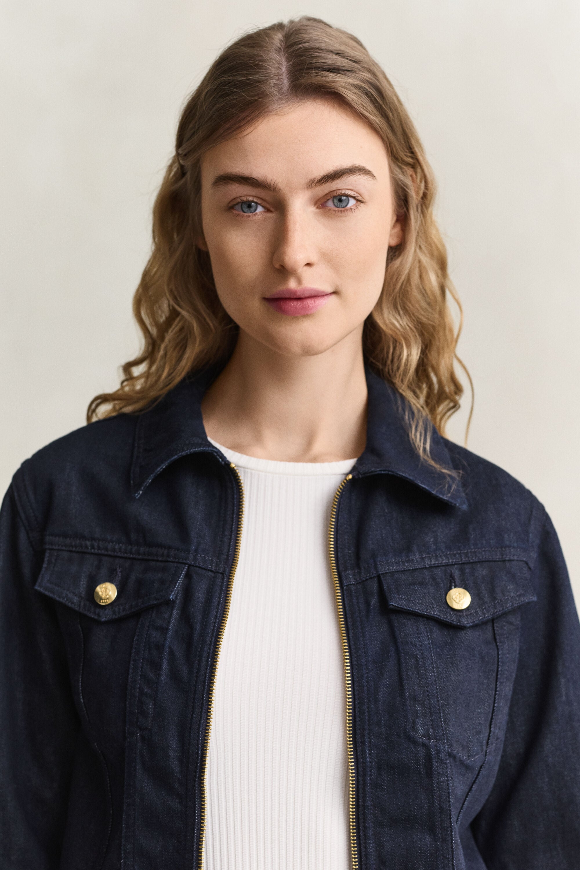 Fitted Denim Jacket