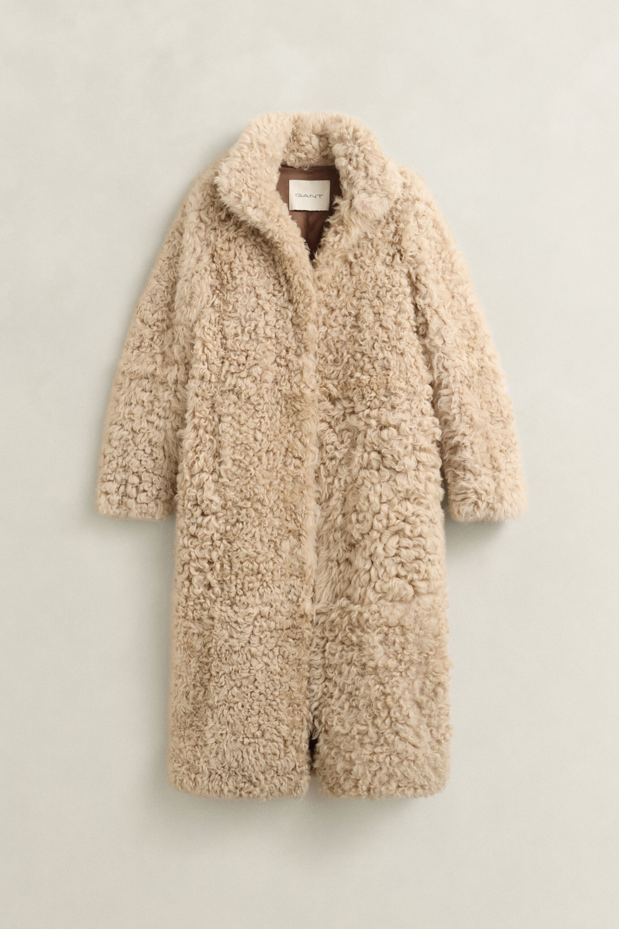Shearling-Mantel