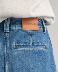 Denimrock mit Schlitz