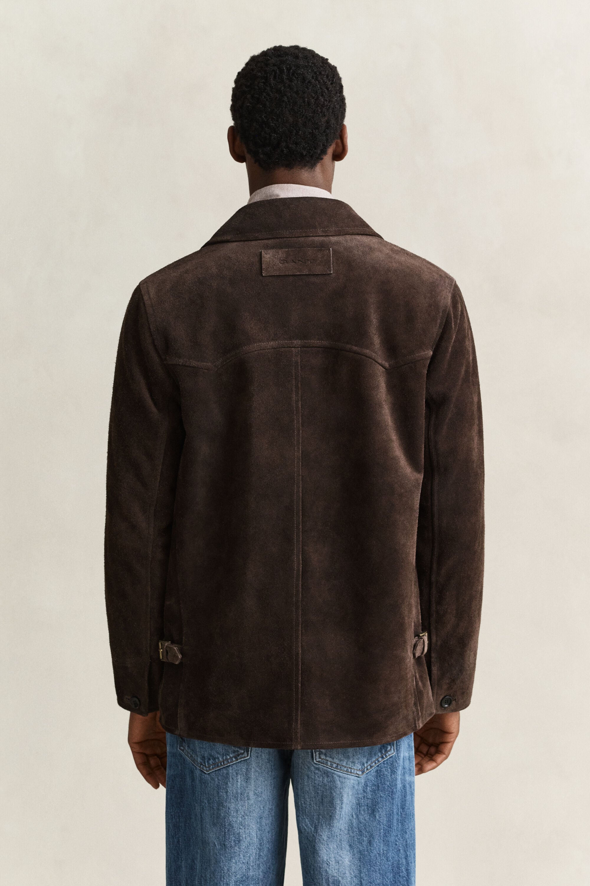 Suede Mid Length Jacket