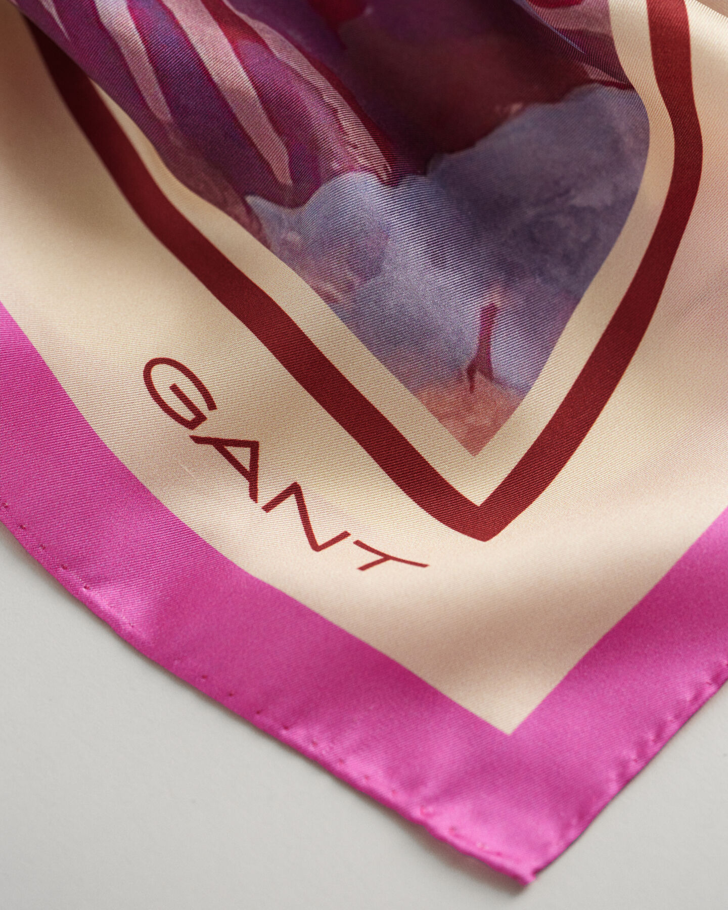 Scenery Print Seidentuch