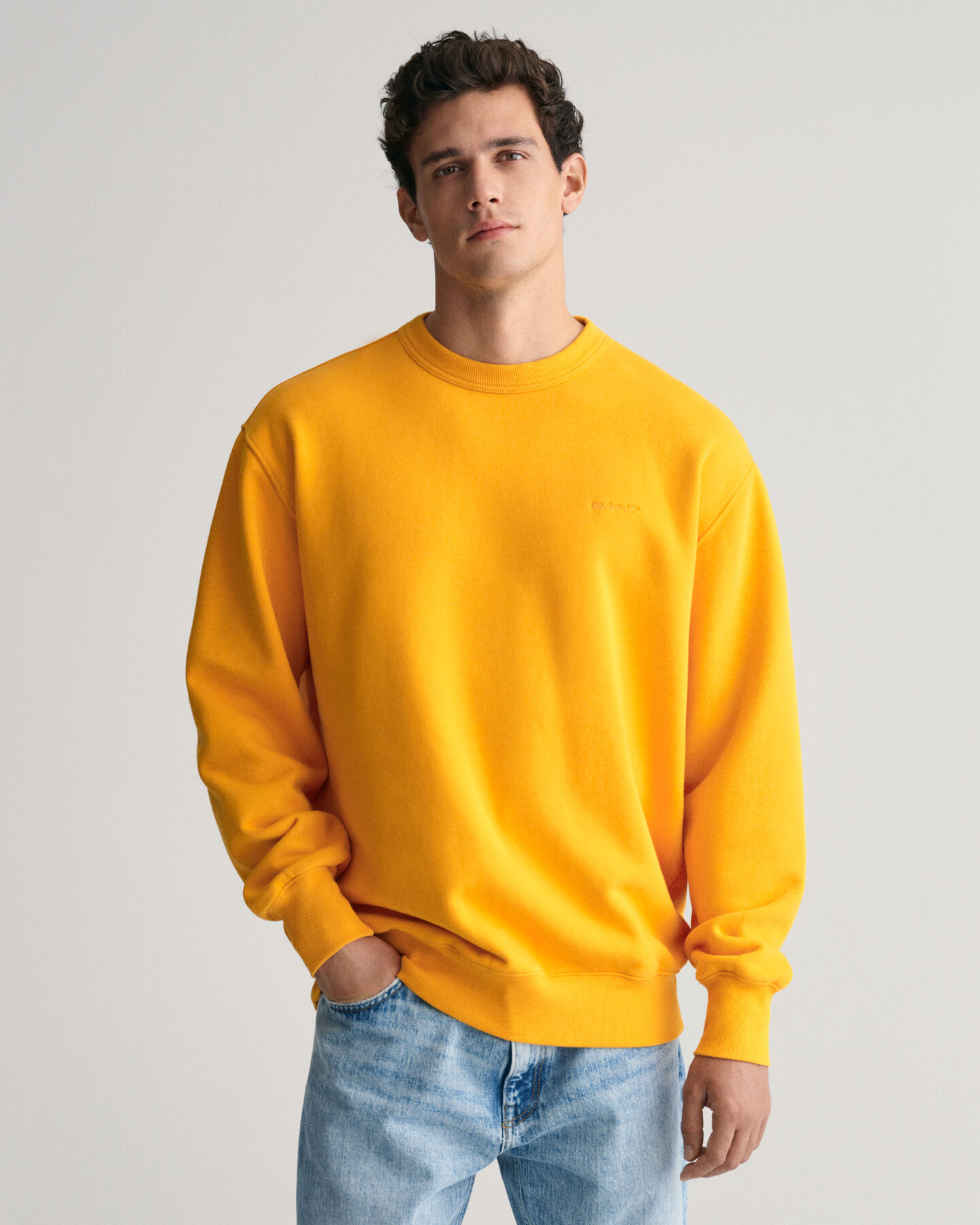 GANT Logo Rundhals-Sweatshirt