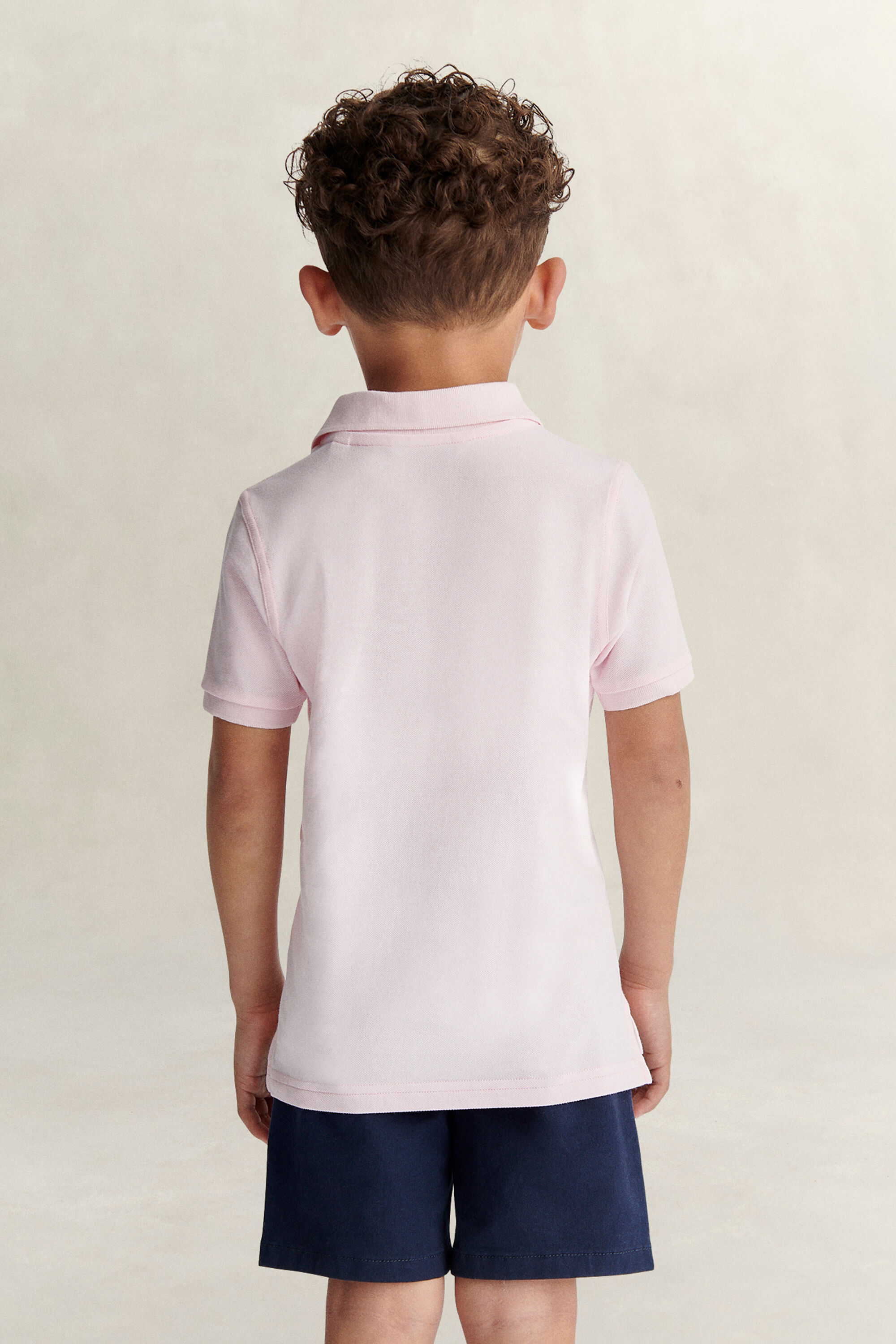 Kids Shield Piqué Polo Shirt