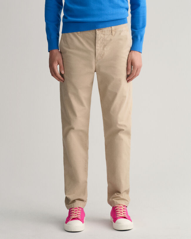 Allister Regular Fit Canvas Chinohose
