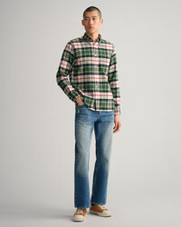 Regular Fit Flanellhemd mit Tartan-Muster