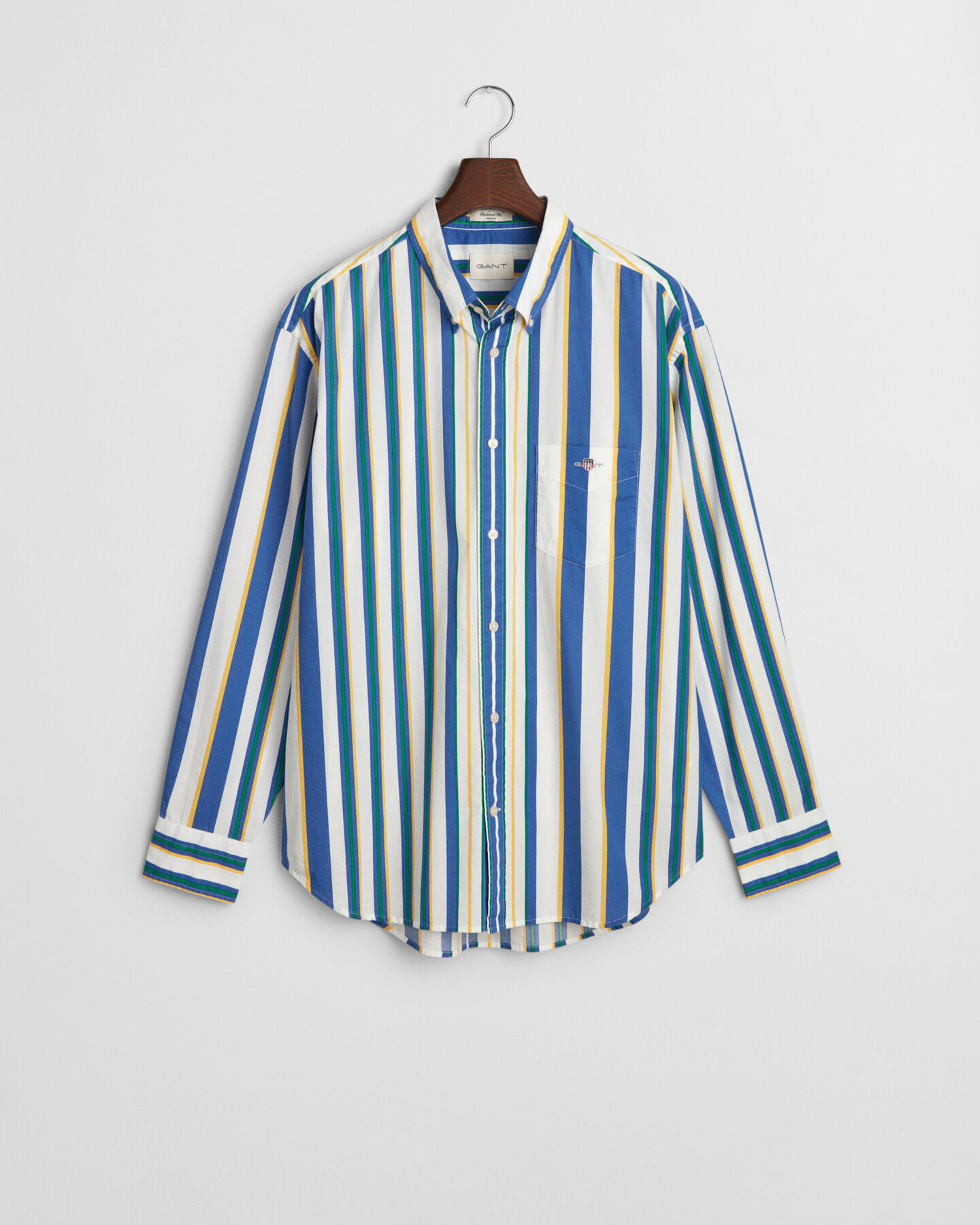 Relaxed Fit Hemd mit Streifen-Print