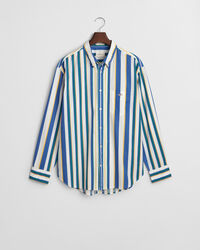 Relaxed Fit Hemd mit Streifen-Print