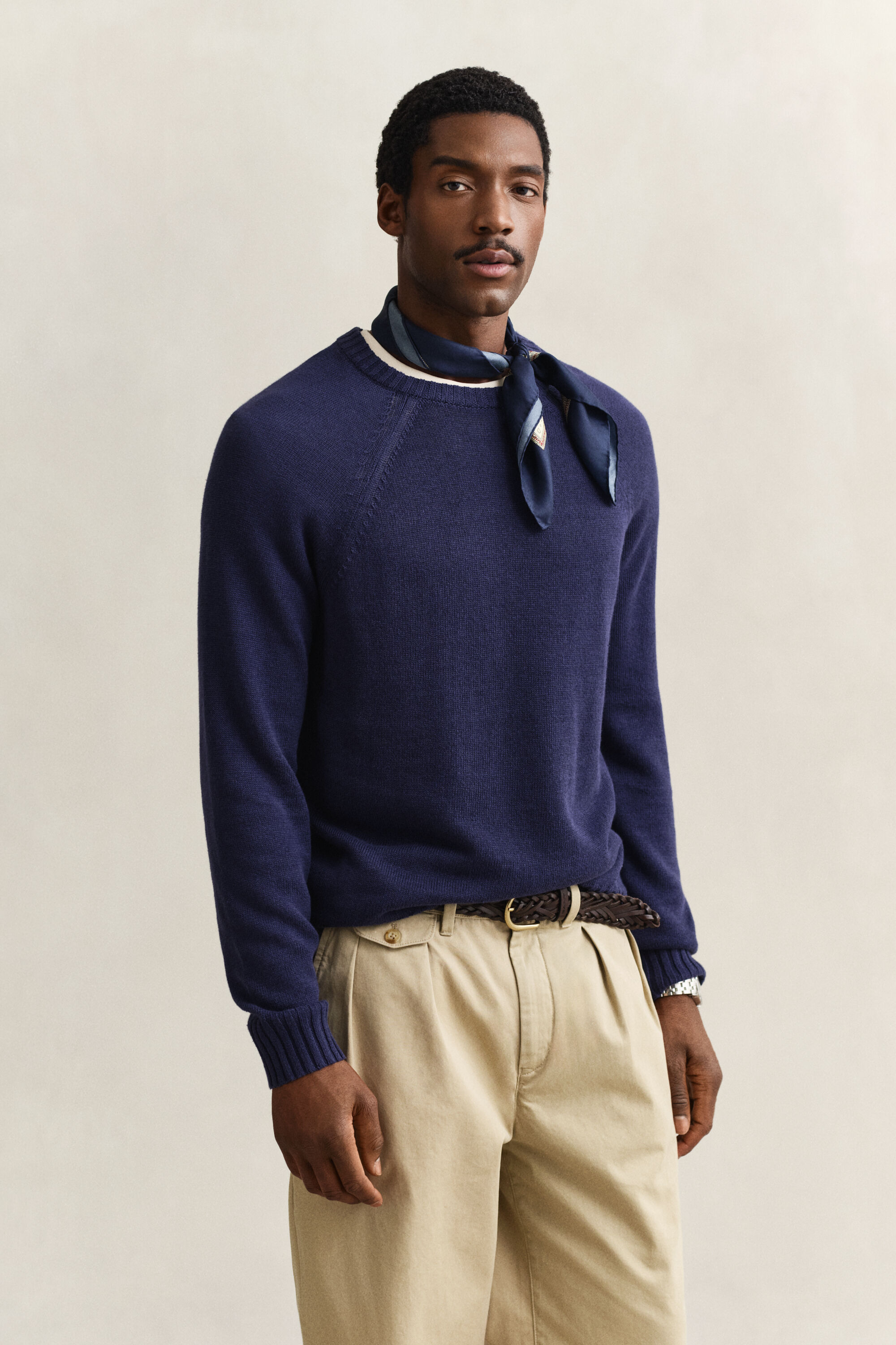 Pull en lin mélangé