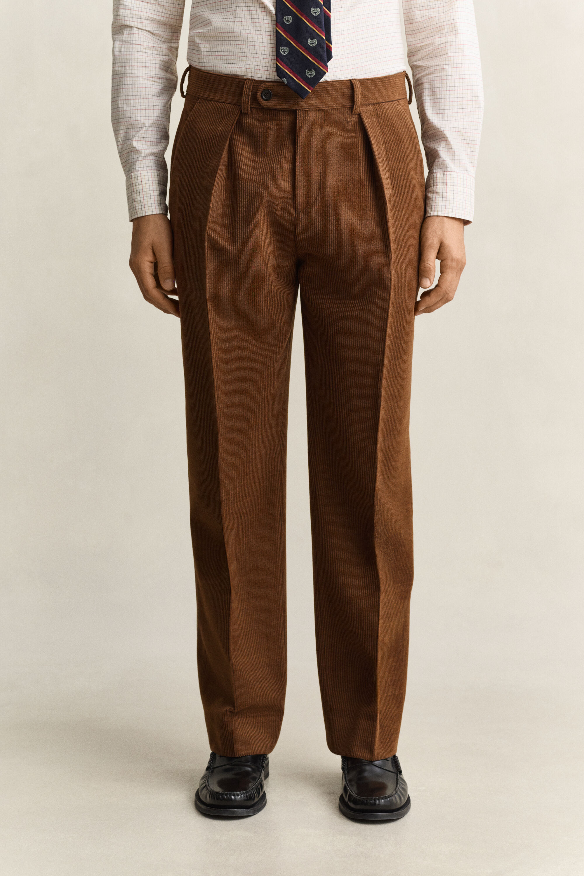 Gant x Yale Anzughose aus Wollcord