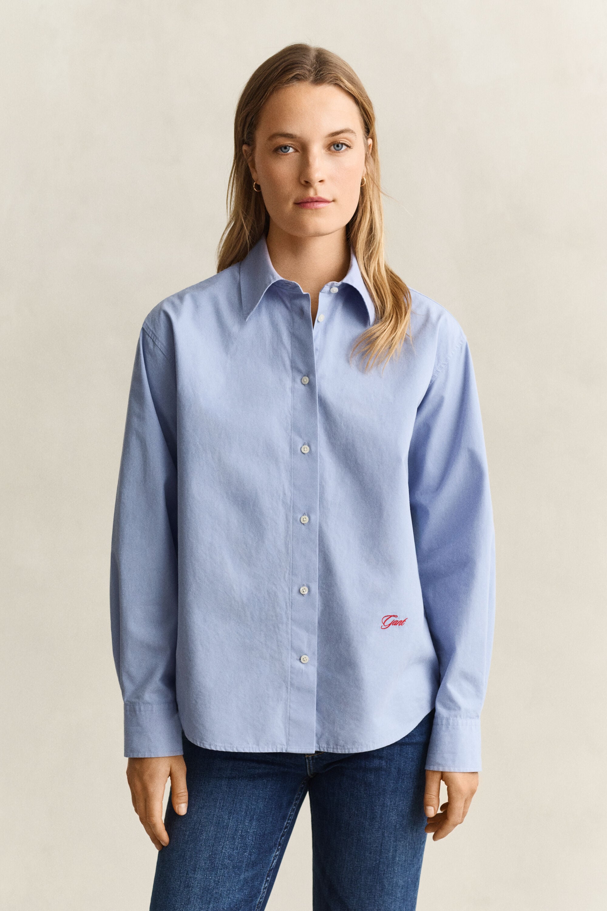Relaxed Poplin Shirt