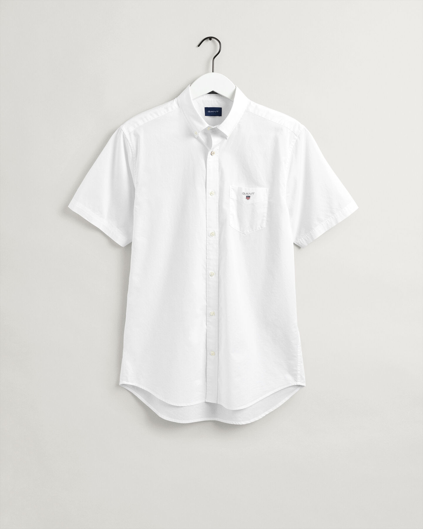 Regular Fit Broadcloth Kurzarmhemd