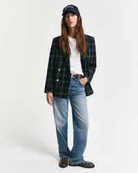 Regular Fit Anzugblazer mit Karomuster