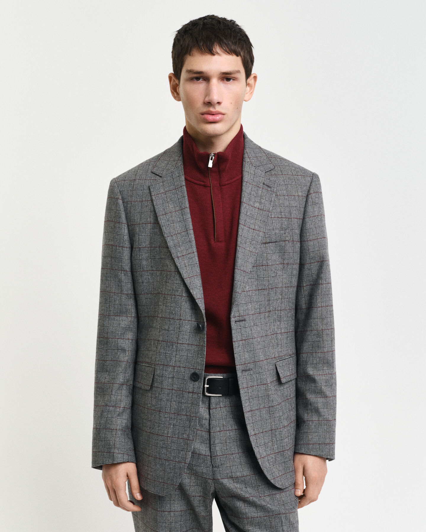 Anzugsakko mit Karomuster