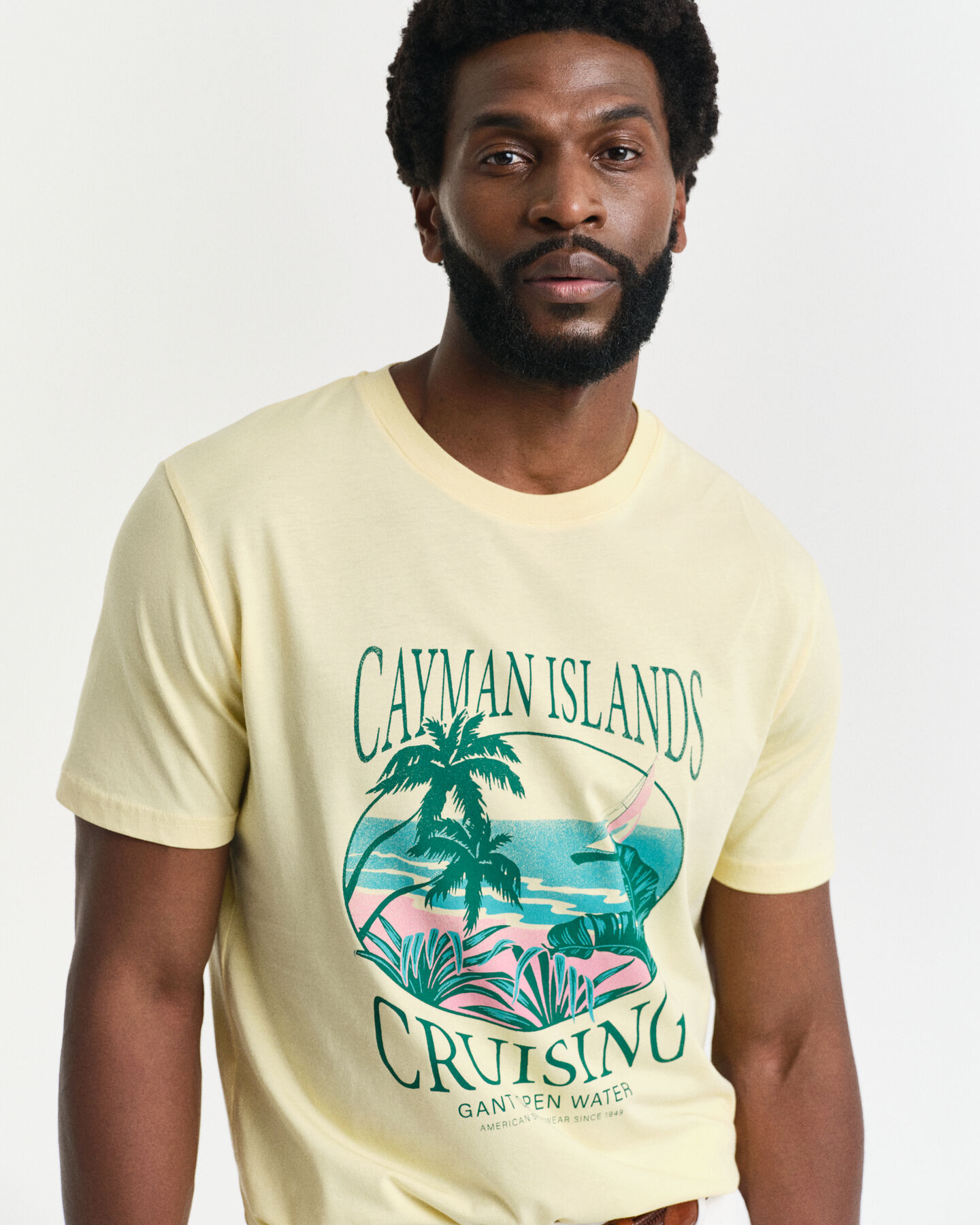 GANT USA Sailing Print Graphic T-Shirt