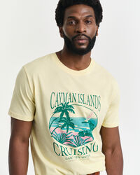 GANT USA Sailing Print Graphic T-Shirt