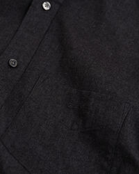 Regular Fit Melange Flanellhemd