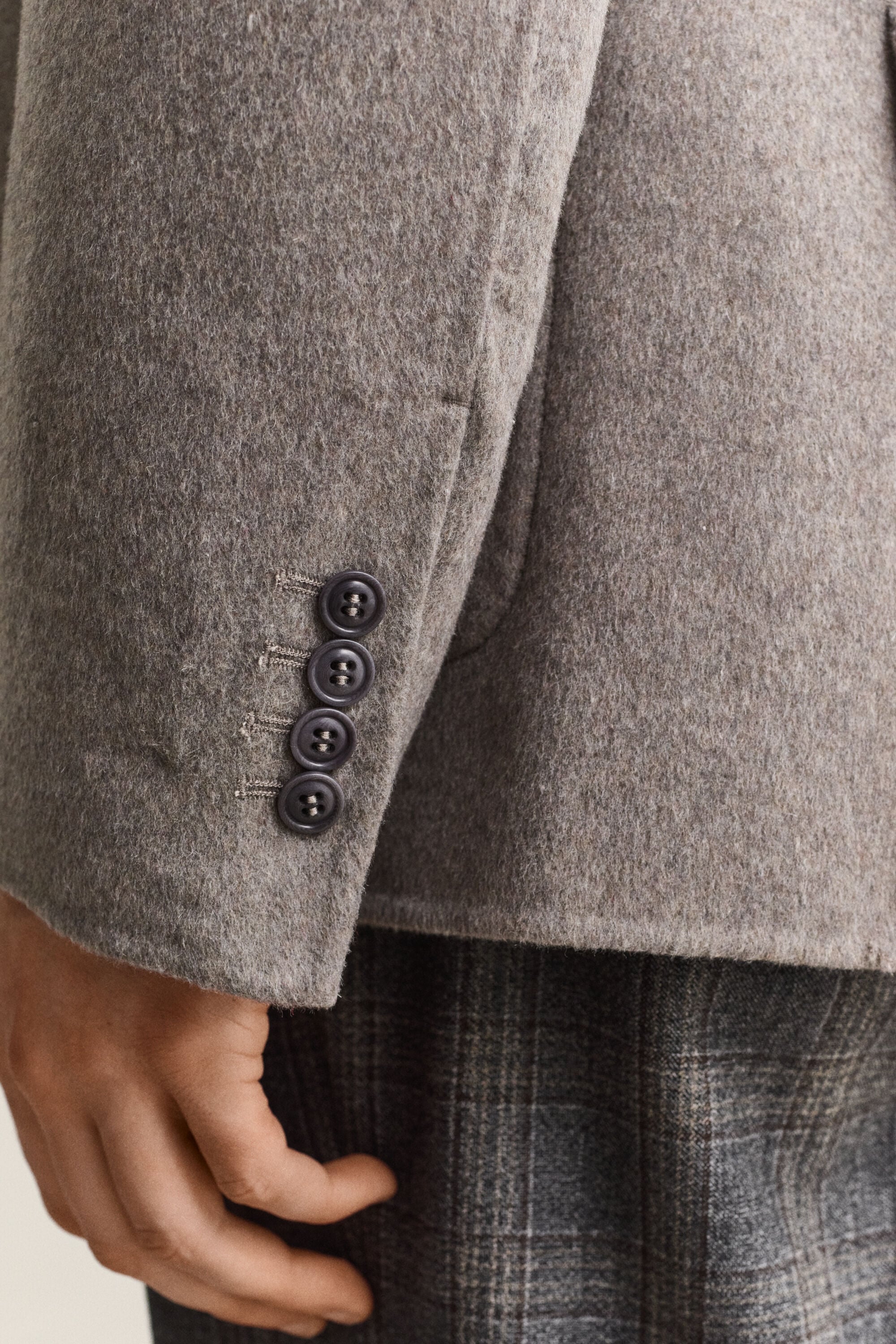 Veste blazer cousue main