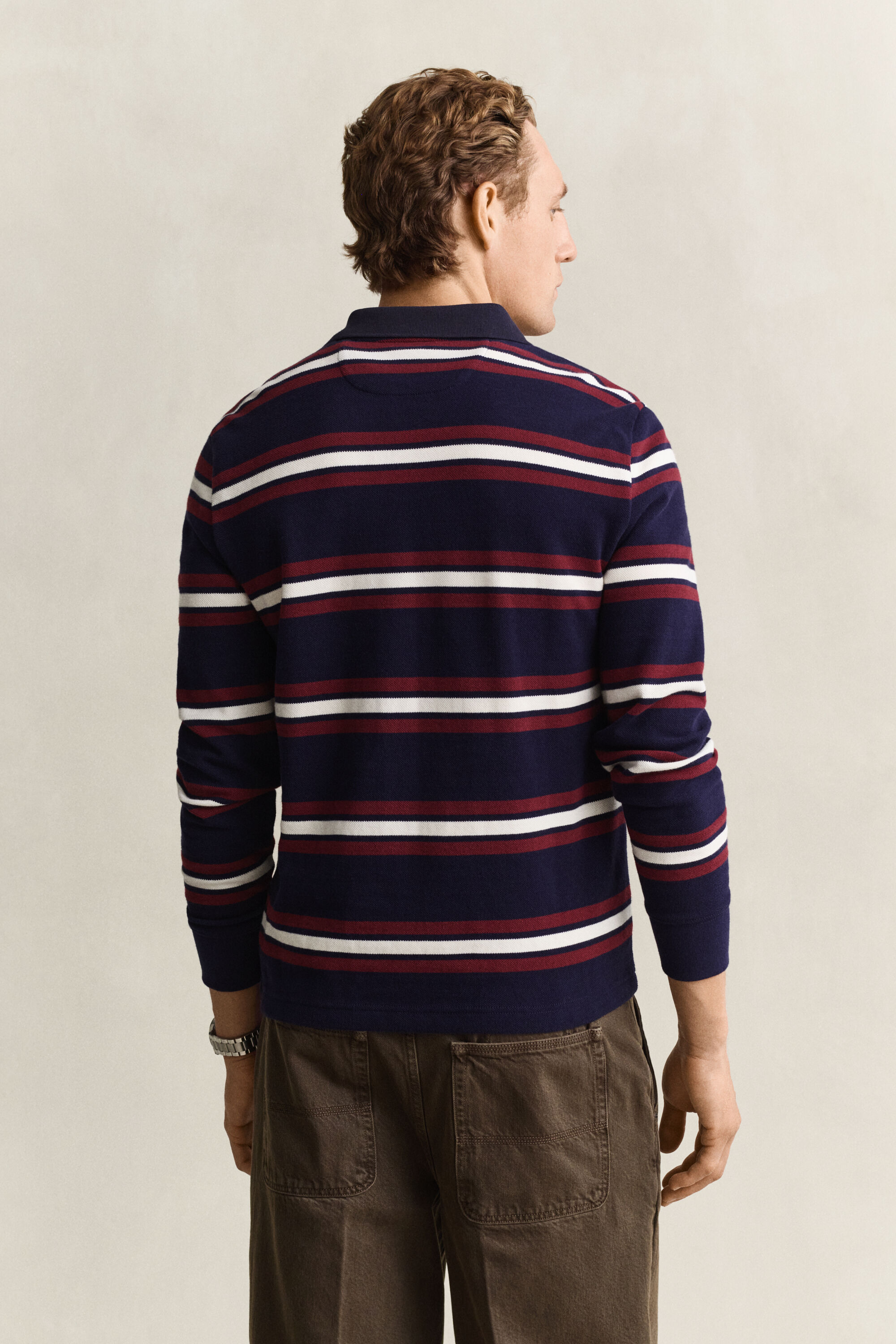 Striped Polo Shirt