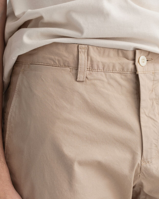 Hallden Slim Fit Sunfaded Chinohose