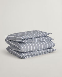 Doppelbettbezug mit Oxfordstreifen