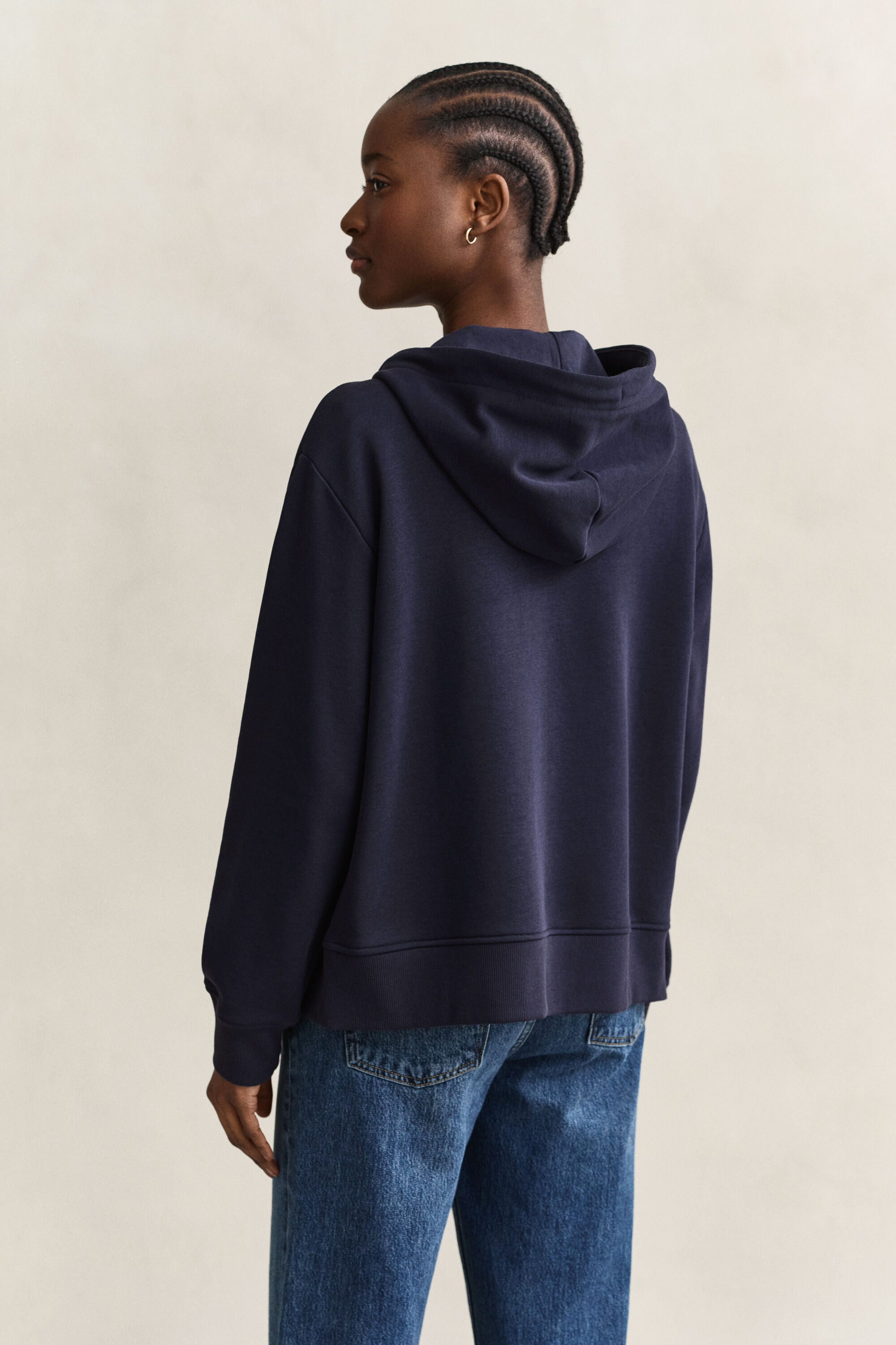 Felpa con cappuccio Shield con zip