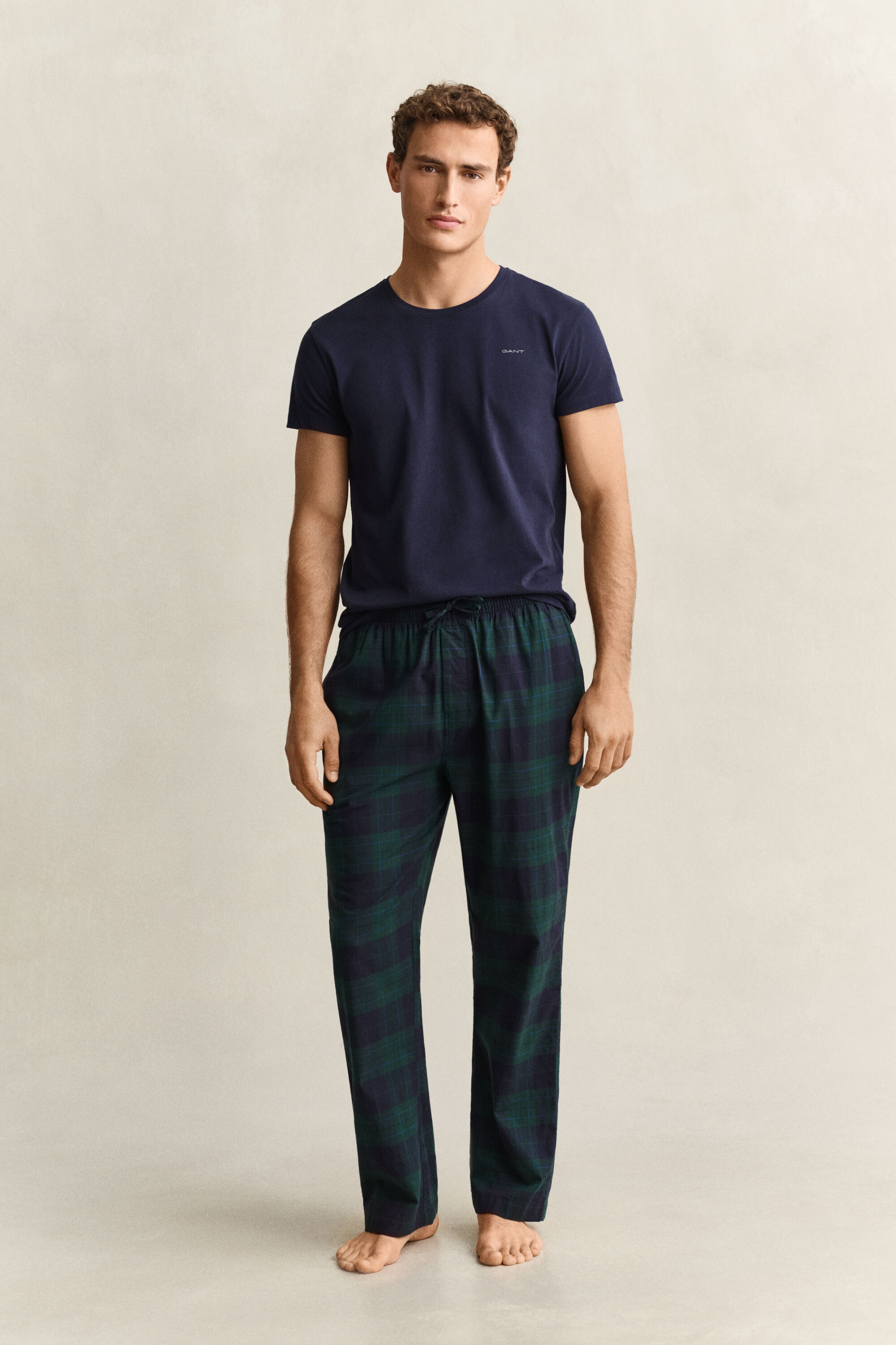 Pantalon de pyjama en flanelle à carreaux
