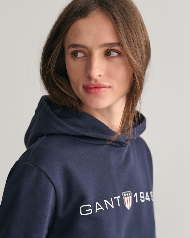 Archive Shield Hoodie mit Print