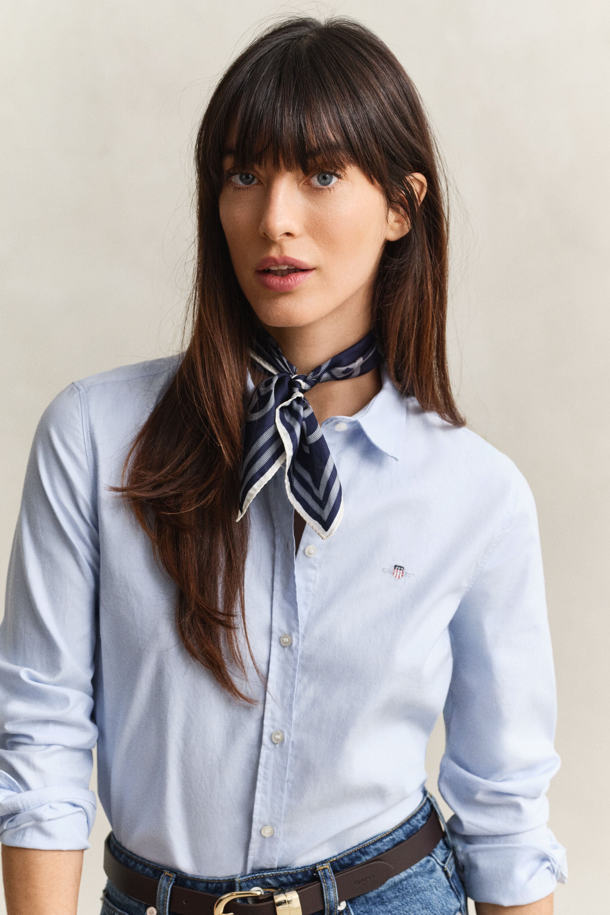Camicia Oxford Classic elasticizzata slim