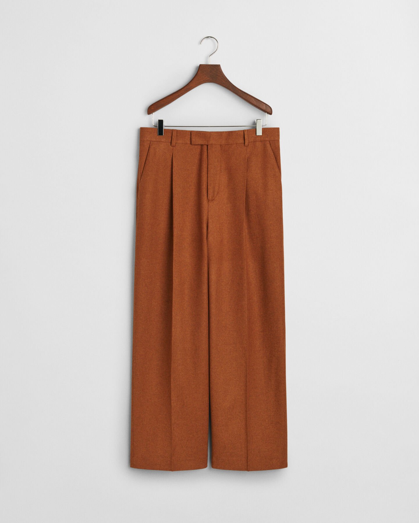 Relaxed Fit Anzughose aus Wollflanell