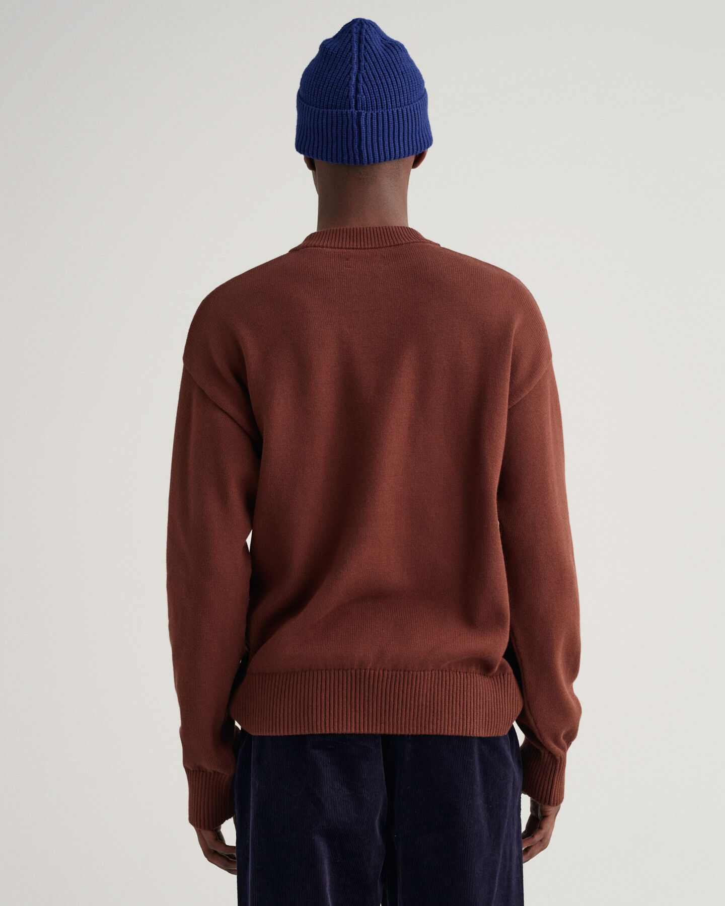 Rundhalspullover aus Supima Baumwolle