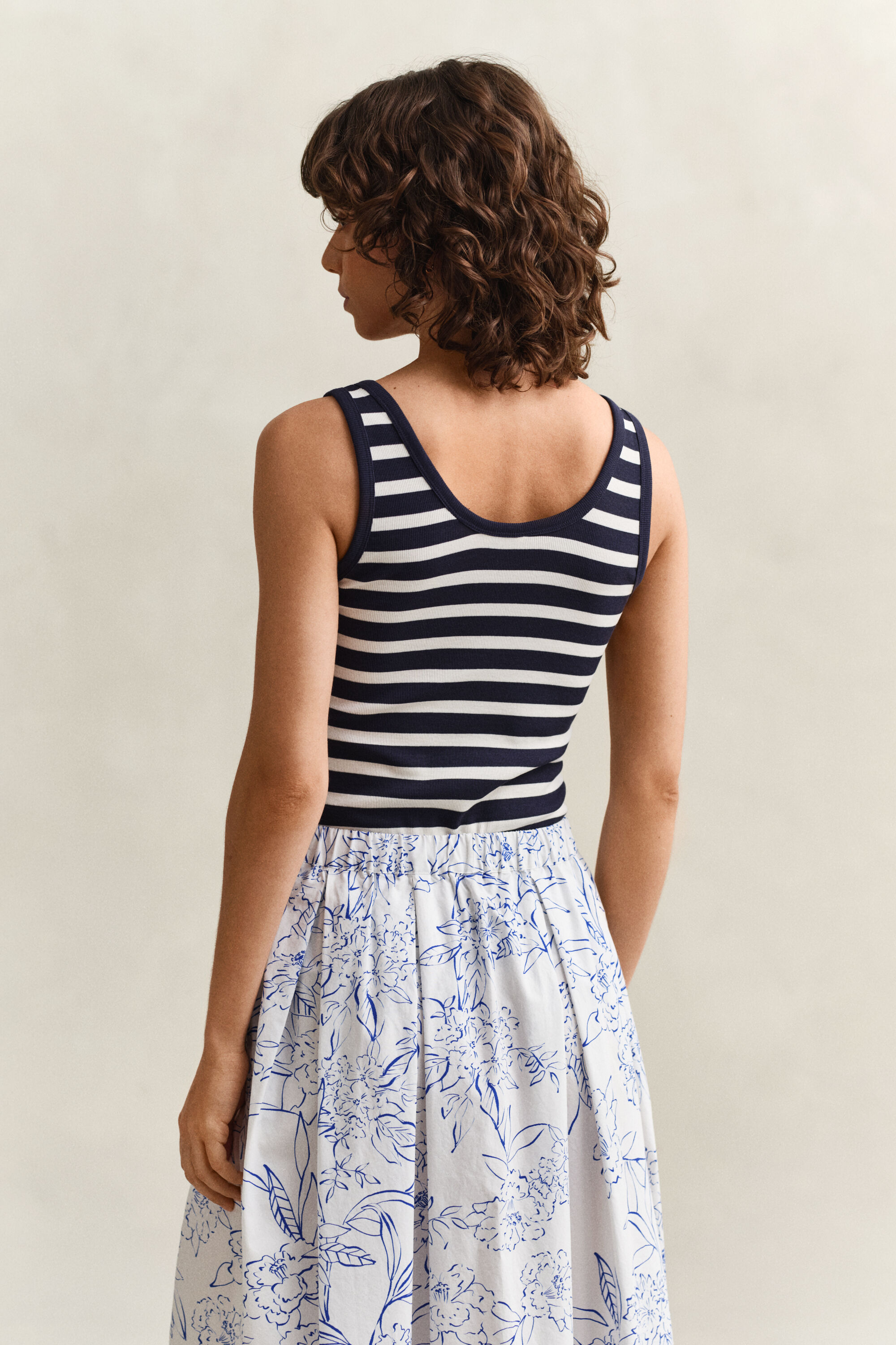 Débardeur à rayures